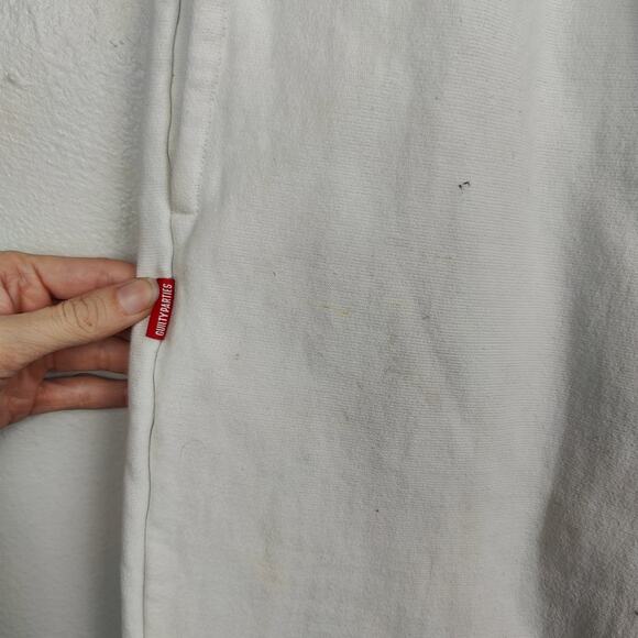 Wacko Maria Guilty Parties High Times Sweatpants Mens XXL (Fits Medium) White - Picture 3 of 12